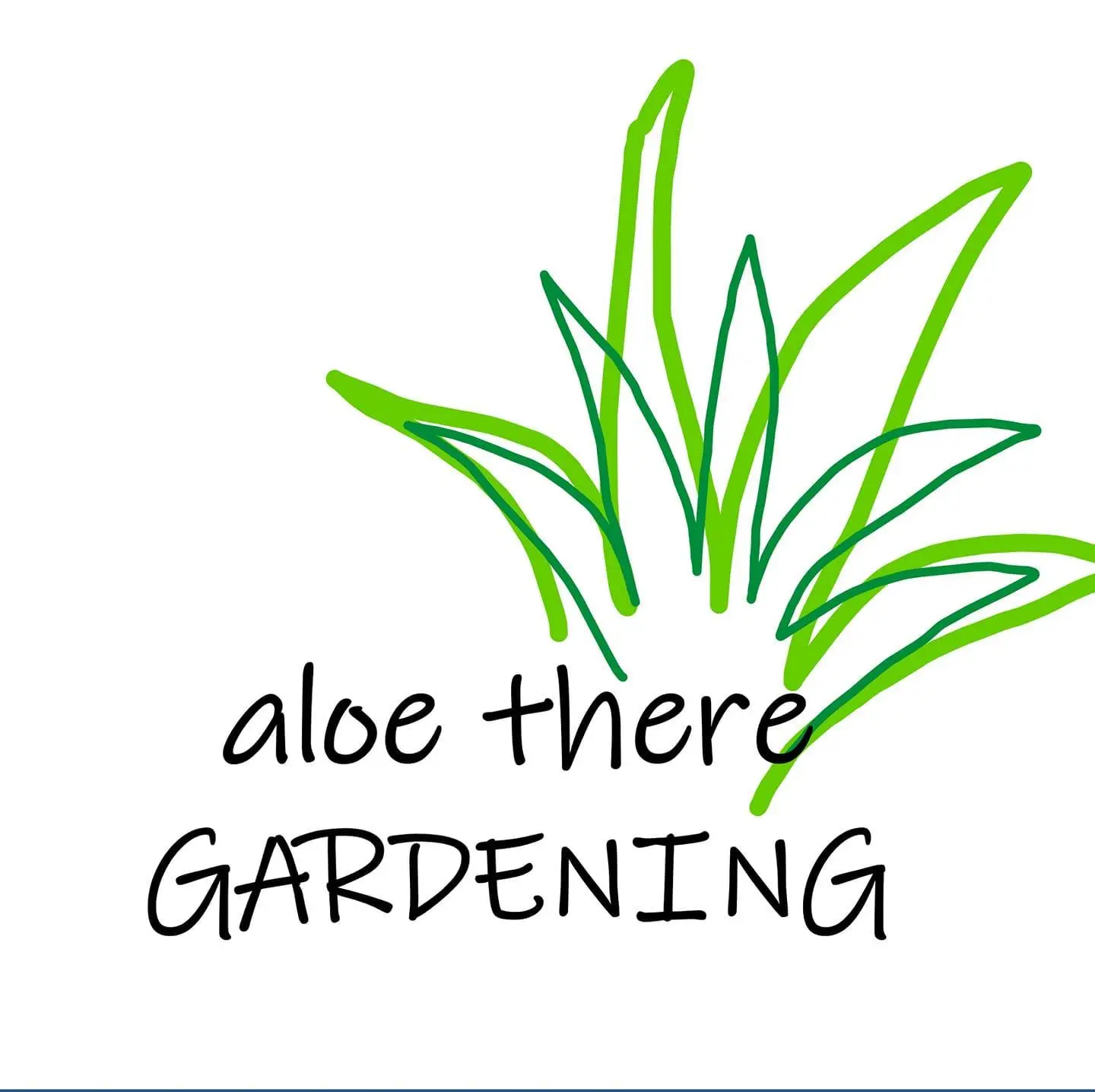 Aloe There Gardening Logo
